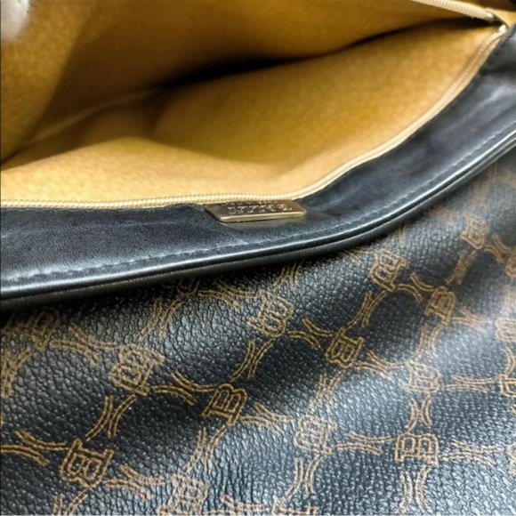 Bally Shoulder Bag Black PVC - Picture 6 of 9